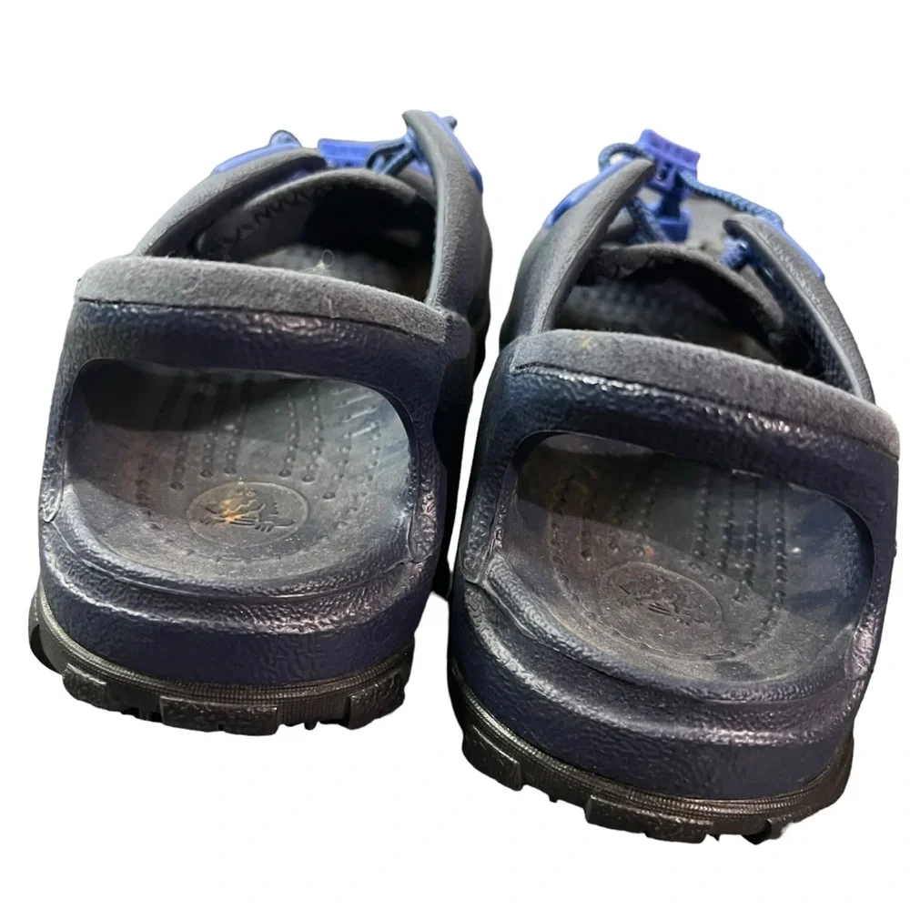 CROCS Trail Blazer Blue Outdoors Close toe water sandal Kids Size 2‎
